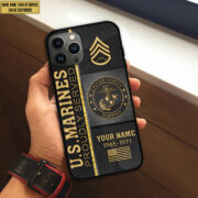 USMC Phone Case, Gifts For Marine Veteran, Gifts For Veterans Day, Father's Day VPVC501103 - Image 3
