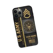US Army Phone Case, Gifts For Army Veteran, Gifts For Veterans Day, Father's Day VPVC501101 - Image 3