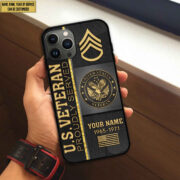 US Veteran Phone Case, Gifts For US Veteran, Gifts For Veterans Day, Father's Day VPVC501107 - Image 3