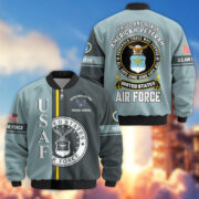 Premium Proudly Served US Veterans Bomber Jacket APHN271211, Gifts For US Veterans, Gifts On Father's Day, Veterans Day. - Image 26