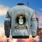 Premium Proudly Served US Veterans Bomber Jacket APHN271211, Gifts For US Veterans, Gifts On Father's Day, Veterans Day. - Image 28
