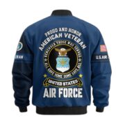 Premium Proudly Served US Veterans Bomber Jacket APHN271211, Gifts For US Veterans, Gifts On Father's Day, Veterans Day. - Image 31