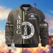 Premium Proudly Served US Veterans Bomber Jacket APHN271211, Gifts For US Veterans, Gifts On Father's Day, Veterans Day. - Image 12