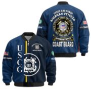 Premium Proudly Served US Veterans Bomber Jacket APHN271211, Gifts For US Veterans, Gifts On Father's Day, Veterans Day. - Image 32