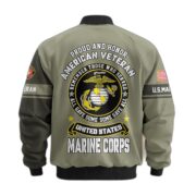 Premium Proudly Served US Veterans Bomber Jacket APHN271211, Gifts For US Veterans, Gifts On Father's Day, Veterans Day. - Image 25