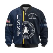 Premium Proudly Served US Veterans Bomber Jacket APHN271211, Gifts For US Veterans, Gifts On Father's Day, Veterans Day. - Image 36