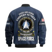 Premium Proudly Served US Veterans Bomber Jacket APHN271211, Gifts For US Veterans, Gifts On Father's Day, Veterans Day. - Image 37