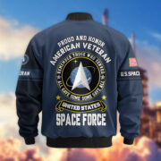Premium Proudly Served US Veterans Bomber Jacket APHN271211, Gifts For US Veterans, Gifts On Father's Day, Veterans Day. - Image 37