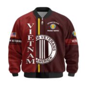 Premium Proudly Served US Veterans Bomber Jacket APHN271211, Gifts For US Veterans, Gifts On Father's Day, Veterans Day. - Image 39