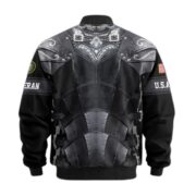 Premium US Veterans Bomber Jacket BPHN140113, Gifts For US Veterans, Gifts On Father's Day, Armed Force Day, Independence Day, Veterans Day. - Image 4