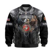 Premium US Veterans Bomber Jacket BPHN140113, Gifts For US Veterans, Gifts On Father's Day, Armed Force Day, Independence Day, Veterans Day. - Image 15