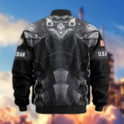 Premium US Veterans Bomber Jacket BPHN140113, Gifts For US Veterans, Gifts On Father's Day, Armed Force Day, Independence Day, Veterans Day. - Image 10
