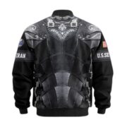 Premium US Veterans Bomber Jacket BPHN140113, Gifts For US Veterans, Gifts On Father's Day, Armed Force Day, Independence Day, Veterans Day. - Image 13