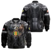 Premium US Veterans Bomber Jacket BPHN140113, Gifts For US Veterans, Gifts On Father's Day, Armed Force Day, Independence Day, Veterans Day. - Image 29