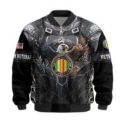 Premium US Veterans Bomber Jacket BPHN140113, Gifts For US Veterans, Gifts On Father's Day, Armed Force Day, Independence Day, Veterans Day. - Image 30