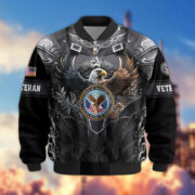 Premium US Veterans Bomber Jacket BPHN140113, Gifts For US Veterans, Gifts On Father's Day, Armed Force Day, Independence Day, Veterans Day. - Image 27