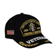 Premium Custom Name, Rank, Year US Army Embroidered Cap VPVC301901, Cap for Army Veteran, Gifts For Dad, Gifts On Father's Day, Independence Day, Veterans Day. - Image 2