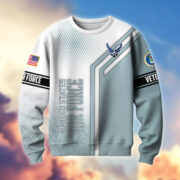 Premium US Veterans Sweatshirt APHN101211, Gifts For US Veterans, Gifts On Father's Day, Armed Forces Day, Independence Day, Veterans Day. - Image 23