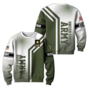 Premium US Veterans Sweatshirt APHN101211, Gifts For US Veterans, Gifts On Father's Day, Armed Forces Day, Independence Day, Veterans Day. - Image 7
