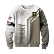 Premium US Veterans Sweatshirt APHN101211, Gifts For US Veterans, Gifts On Father's Day, Armed Forces Day, Independence Day, Veterans Day. - Image 2
