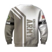 Premium US Veterans Sweatshirt APHN101211, Gifts For US Veterans, Gifts On Father's Day, Armed Forces Day, Independence Day, Veterans Day. - Image 3