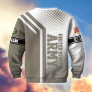 Premium US Veterans Sweatshirt APHN101211, Gifts For US Veterans, Gifts On Father's Day, Armed Forces Day, Independence Day, Veterans Day. - Image 3