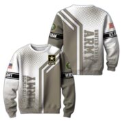 Premium US Veterans Sweatshirt APHN101211, Gifts For US Veterans, Gifts On Father's Day, Armed Forces Day, Independence Day, Veterans Day. - Image 4