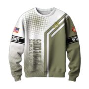 Premium US Veterans Sweatshirt APHN101211, Gifts For US Veterans, Gifts On Father's Day, Armed Forces Day, Independence Day, Veterans Day. - Image 20