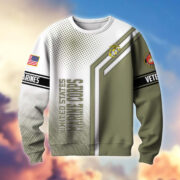 Premium US Veterans Sweatshirt APHN101211, Gifts For US Veterans, Gifts On Father's Day, Armed Forces Day, Independence Day, Veterans Day. - Image 20