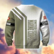 Premium US Veterans Sweatshirt APHN101211, Gifts For US Veterans, Gifts On Father's Day, Armed Forces Day, Independence Day, Veterans Day. - Image 21