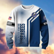 Premium US Veterans Sweatshirt APHN101211, Gifts For US Veterans, Gifts On Father's Day, Armed Forces Day, Independence Day, Veterans Day. - Image 14