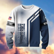 Premium US Veterans Sweatshirt APHN101211, Gifts For US Veterans, Gifts On Father's Day, Armed Forces Day, Independence Day, Veterans Day. - Image 32