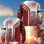 Premium US Veterans Sweatshirt APHN101211, Gifts For US Veterans, Gifts On Father's Day, Armed Forces Day, Independence Day, Veterans Day. - Image 37