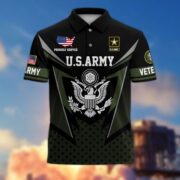 Premium US Veterans Polo Shirt BPHN110211, Gifts For US Veterans, Gifts On Father's Day, Independence Day, Armed Forces Day, Veterans Day. - Image 5