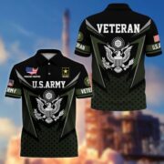 Premium US Veterans Polo Shirt BPHN110211, Gifts For US Veterans, Gifts On Father's Day, Independence Day, Armed Forces Day, Veterans Day. - Image 7