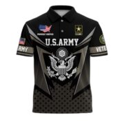 Premium US Veterans Polo Shirt BPHN110211, Gifts For US Veterans, Gifts On Father's Day, Independence Day, Armed Forces Day, Veterans Day. - Image 2