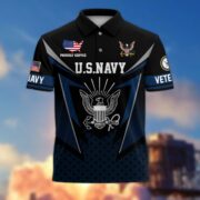 Premium US Veterans Polo Shirt BPHN110211, Gifts For US Veterans, Gifts On Father's Day, Independence Day, Armed Forces Day, Veterans Day. - Image 11