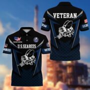 Premium US Veterans Polo Shirt BPHN110211, Gifts For US Veterans, Gifts On Father's Day, Independence Day, Armed Forces Day, Veterans Day. - Image 16