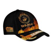 Premium USMC Cap VPVC000144, Custom Name, Rank, Gifts For Marine Veteran, Best Gifts On Father's Day, Armed Forces Day, Independence Day, Veterans Day. - Image 2