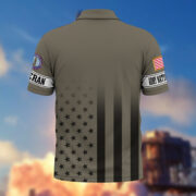 Premium US Veterans Polo Shirt BPVC110202, Gifts For US Veterans, Gifts On Father's Day, Independence Day, Armed Forces Day, Veterans Day. - Image 9