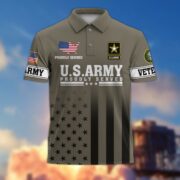 Premium US Veterans Polo Shirt BPVC110202, Gifts For US Veterans, Gifts On Father's Day, Independence Day, Armed Forces Day, Veterans Day. - Image 2