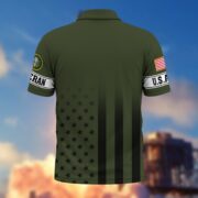 Premium US Veterans Polo Shirt BPVC110202, Gifts For US Veterans, Gifts On Father's Day, Independence Day, Armed Forces Day, Veterans Day. - Image 6