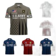 Premium US Veterans Polo Shirt BPVC110202, Gifts For US Veterans, Gifts On Father's Day, Independence Day, Armed Forces Day, Veterans Day.