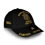 Premium Custom Name, Rank, Year, US Army Cap VPVC007101, Gifts For Army Veteran, Gifts For Dad, For Husband, Best Gifts On Father's Day, Independence Day, Veterans Day. - Image 2