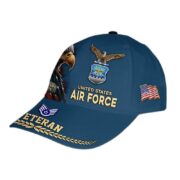 Premium USAF Cap VPVC007704, Custom Name, Rank, Year, Gifts For Air Force Veteran, Best Gifts On Father's Day, Armed Forces Day, Independence Day, Veterans Day. - Image 3
