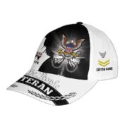 US Navy Custom Cap VPVC008302, Gifts For Navy Veteran, Best Gifts On Father's Day, Armed Forces Day, Independence Day, Veterans Day. - Image 3