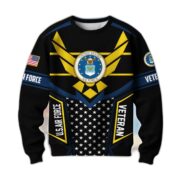 Premium US Veterans Sweatshirt BPHN180211, Gifts For US Veterans, Gifts For Dad, For Husband, Best Gifts On Father's Day, Armed Forces Day, Independence Day, Veterans Day. - Image 26