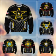 Premium US Veterans Sweatshirt BPHN180211, Gifts For US Veterans, Gifts For Dad, For Husband, Best Gifts On Father's Day, Armed Forces Day, Independence Day, Veterans Day.