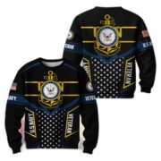 Premium US Veterans Sweatshirt BPHN180211, Gifts For US Veterans, Gifts For Dad, For Husband, Best Gifts On Father's Day, Armed Forces Day, Independence Day, Veterans Day. - Image 13