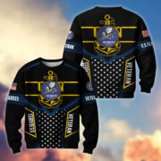 Premium US Veterans Sweatshirt BPHN180211, Gifts For US Veterans, Gifts For Dad, For Husband, Best Gifts On Father's Day, Armed Forces Day, Independence Day, Veterans Day. - Image 16